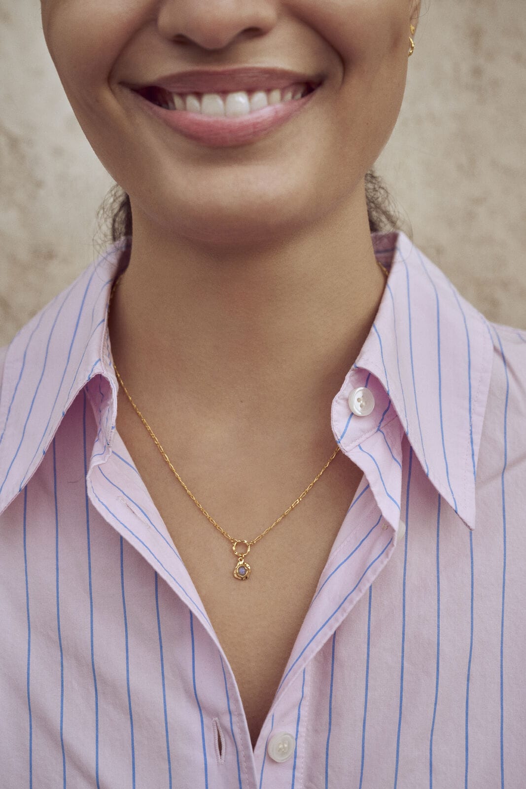 Maanesten Halskæder Dorith halskæde - Forgyldt 2562a