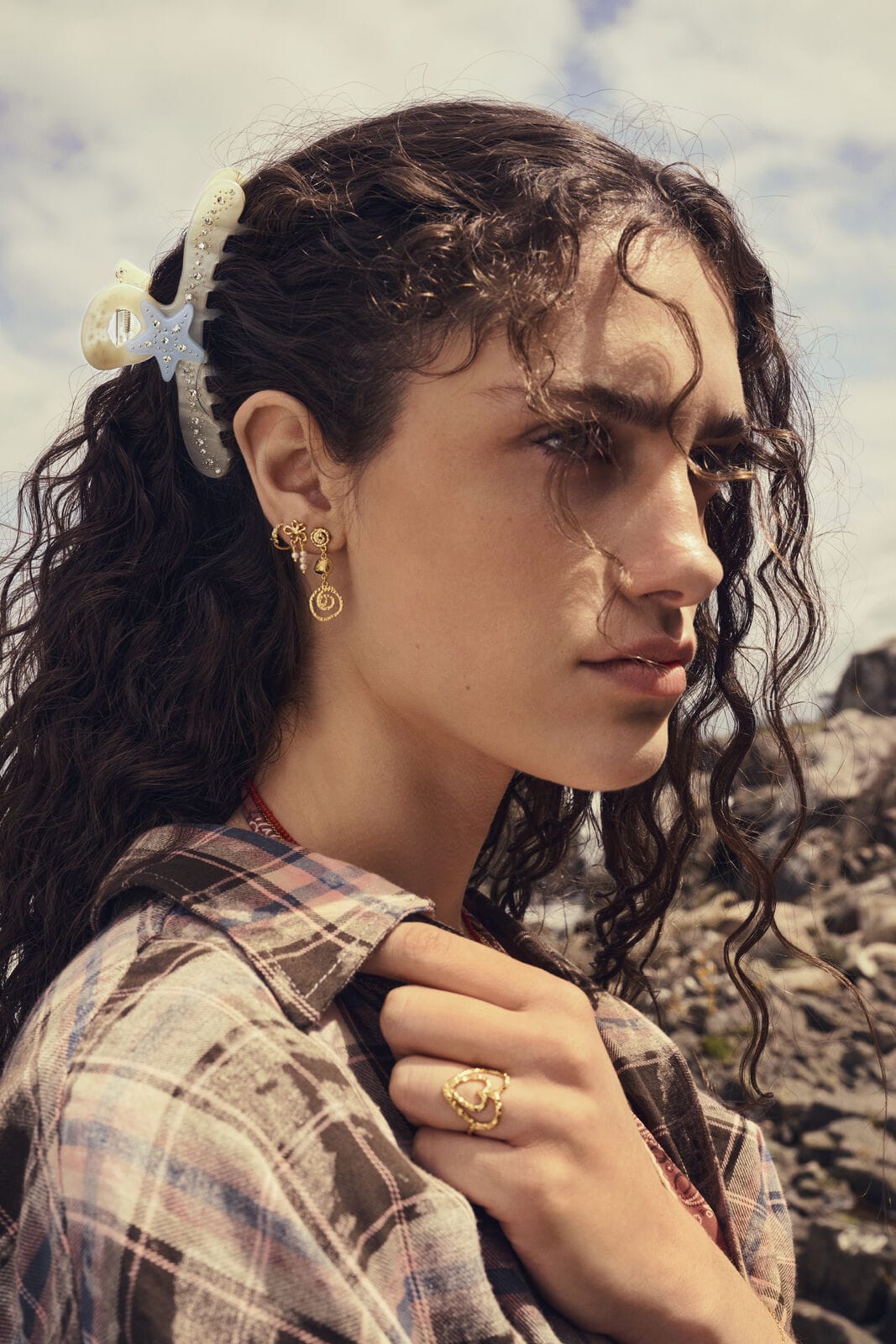 Maanesten Felicity Ring - forgyldt