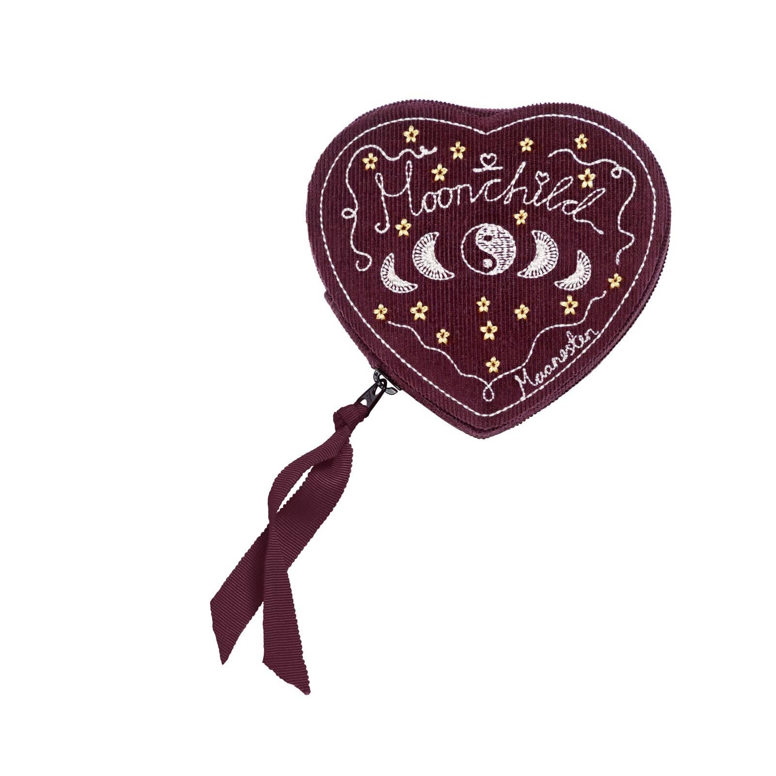 Maanesten Smykkeskrin Heart Jewelry Box, Maroon 4207