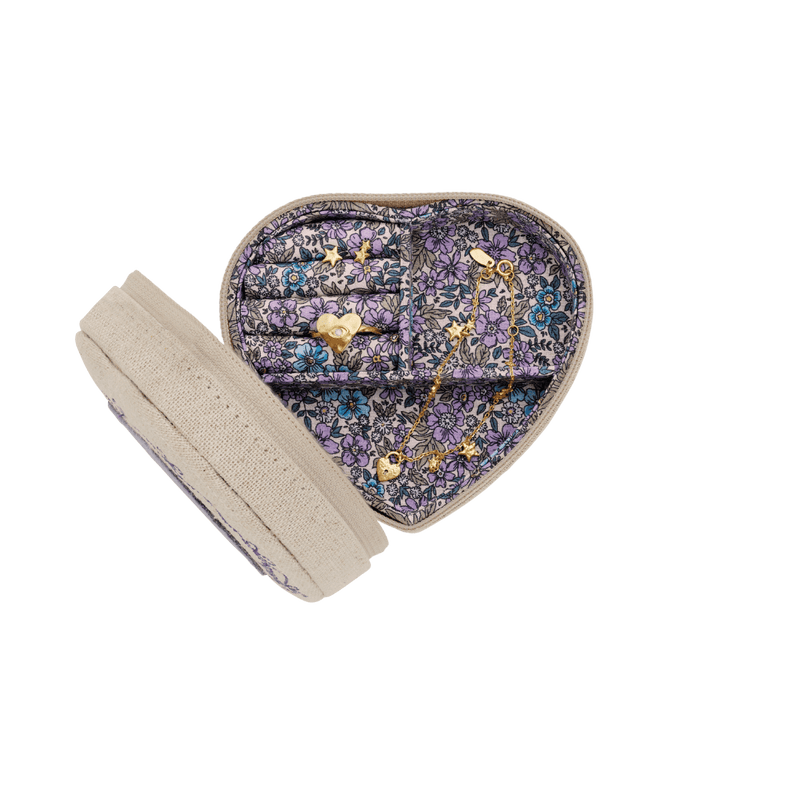 Maanesten Smykkeskrin Heart smykkeskrin - sand 4019
