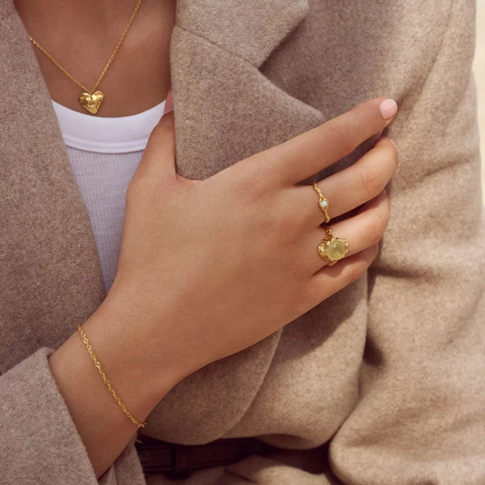 Maanesten Ringe Lisa Ring - Forgyldt