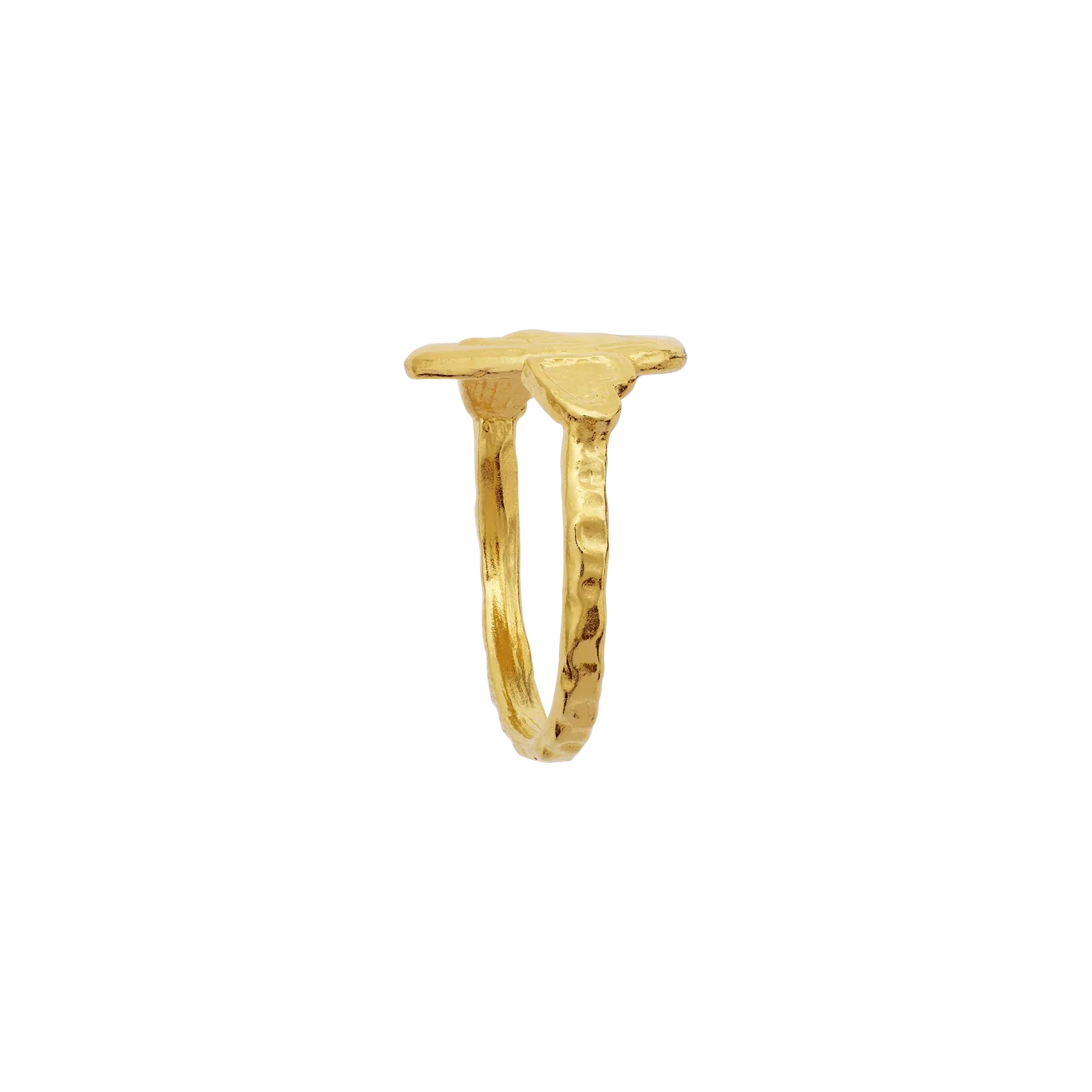 Maanesten Mabel Ring - forgyldt