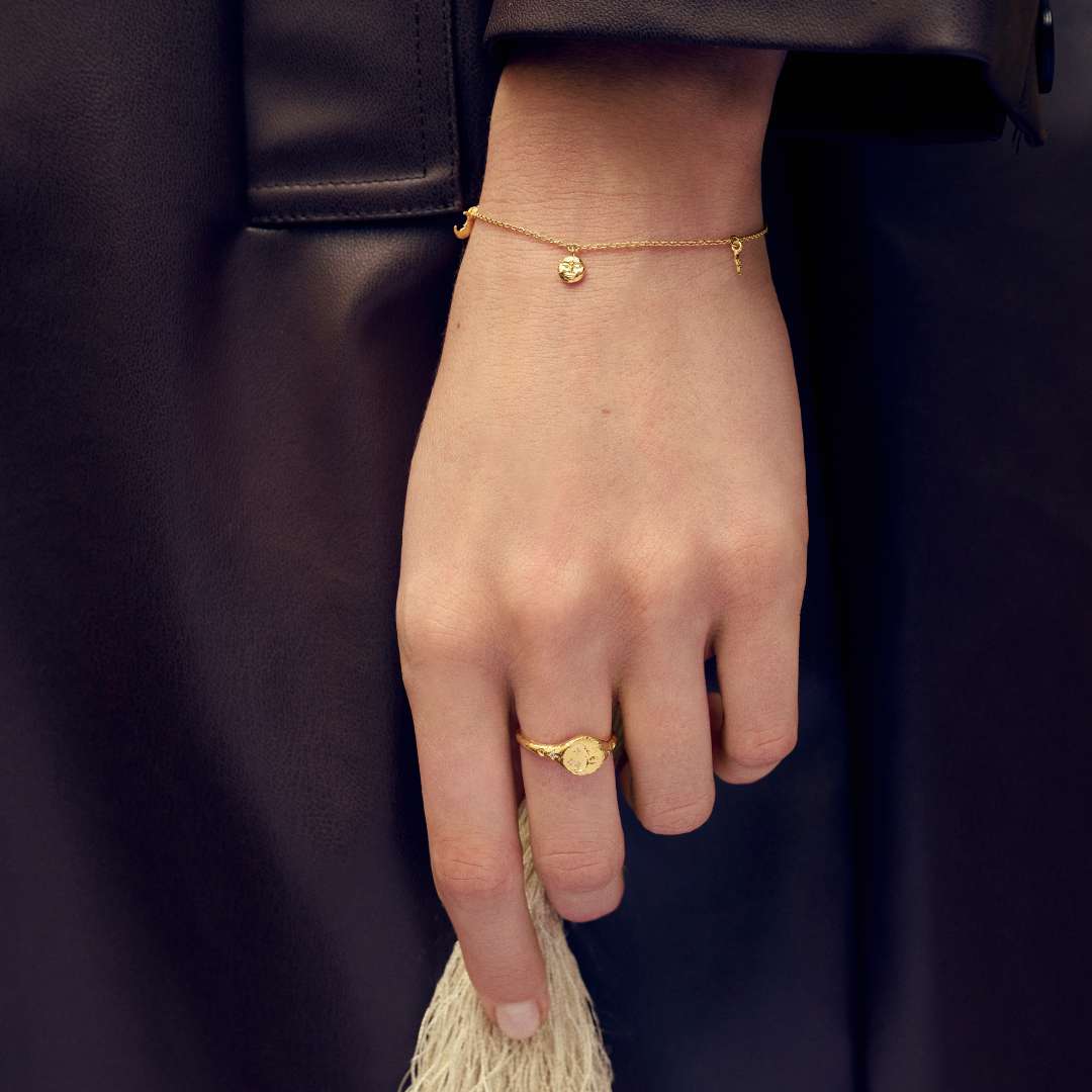 Maanesten Ringe Magdalena Ring - Forgyldt