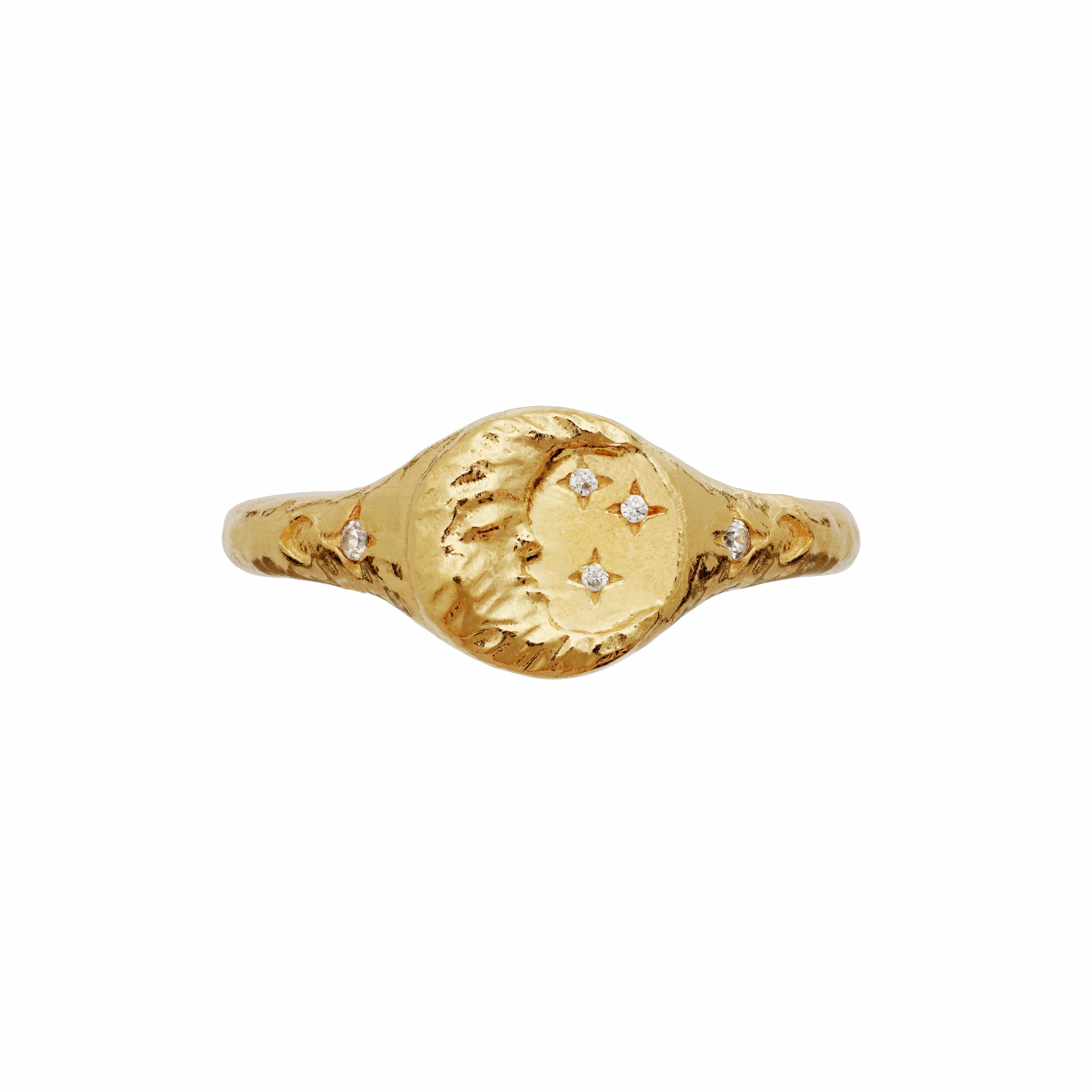 Maanesten Ringe Magdalena Ring - Forgyldt