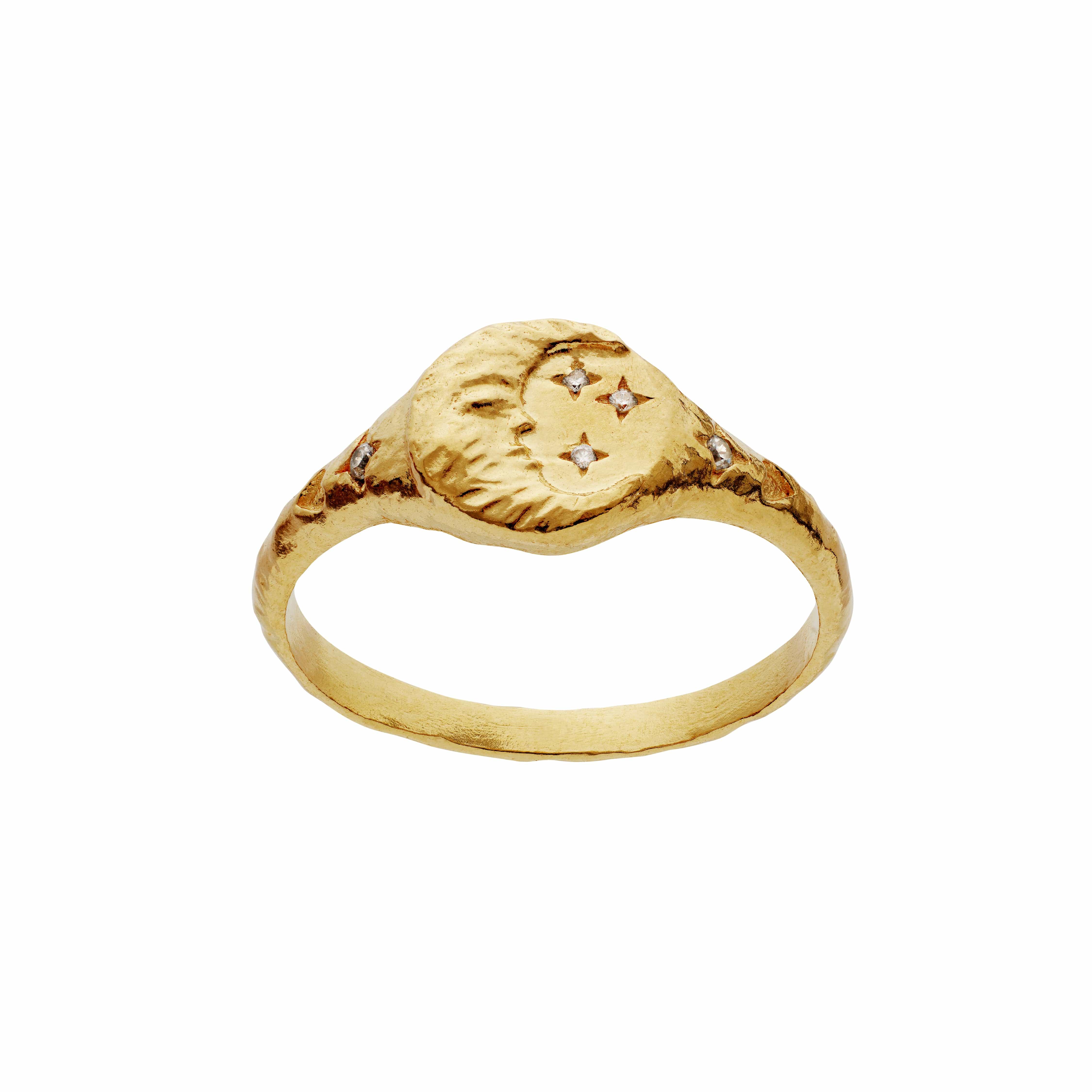 Maanesten Ringe Magdalena Ring - Forgyldt