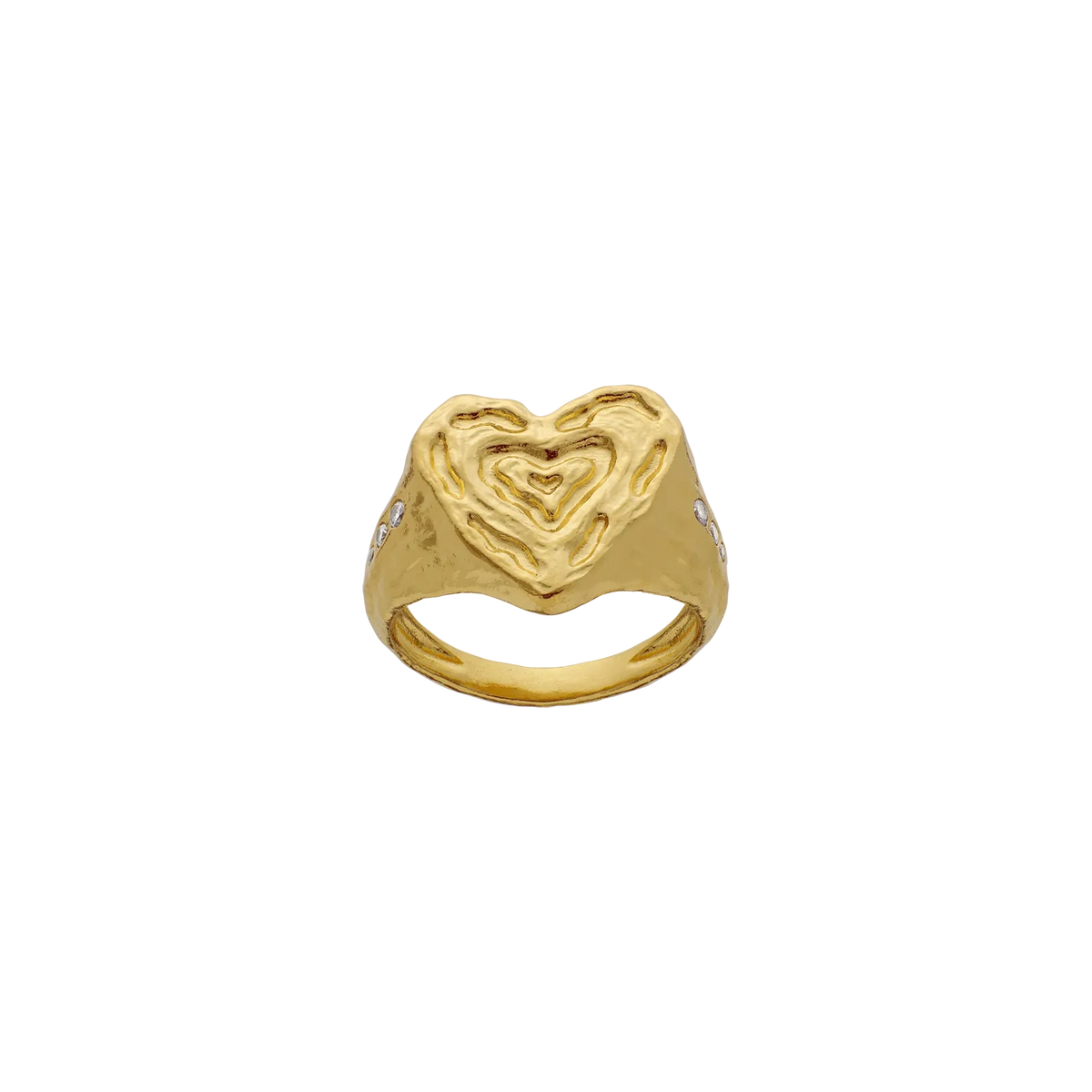 Maanesten Ringe Milana ring - forgyldt