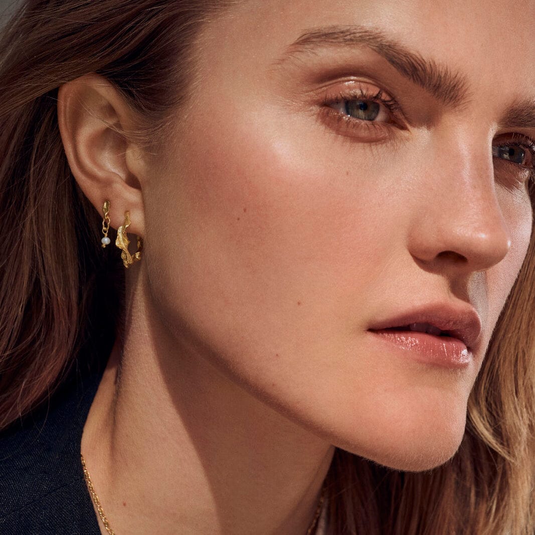 Maanesten Øreringe Nino øreringe - Sølv 9716c