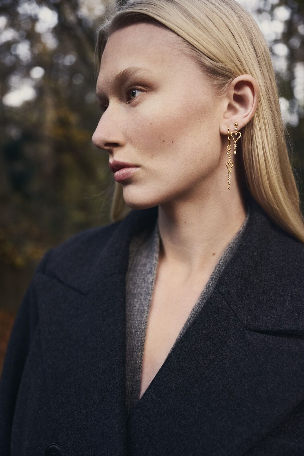 Maanesten Øreringe Sabi Twinkle - sølv 10167c