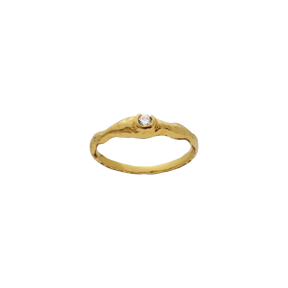 Maanesten Ringe Sani ring - forgyldt