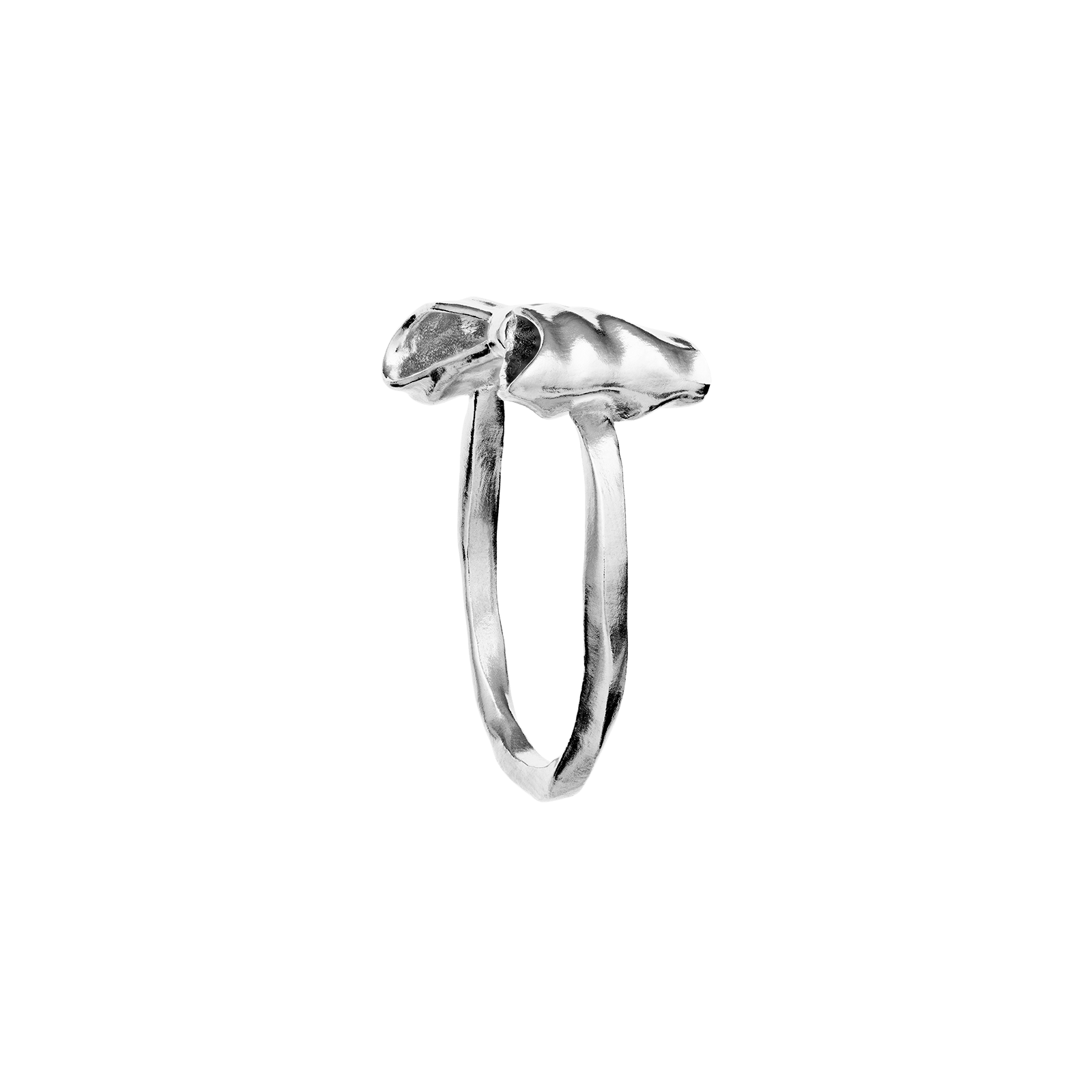 Maanesten Ringe Satin ring - sølv