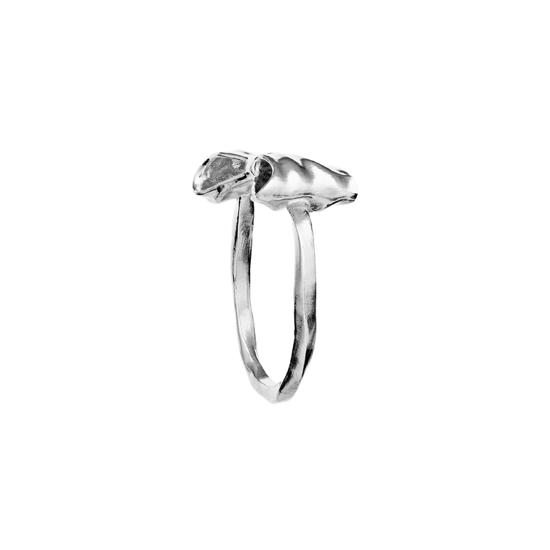 Maanesten Ringe Satin ring - sølv