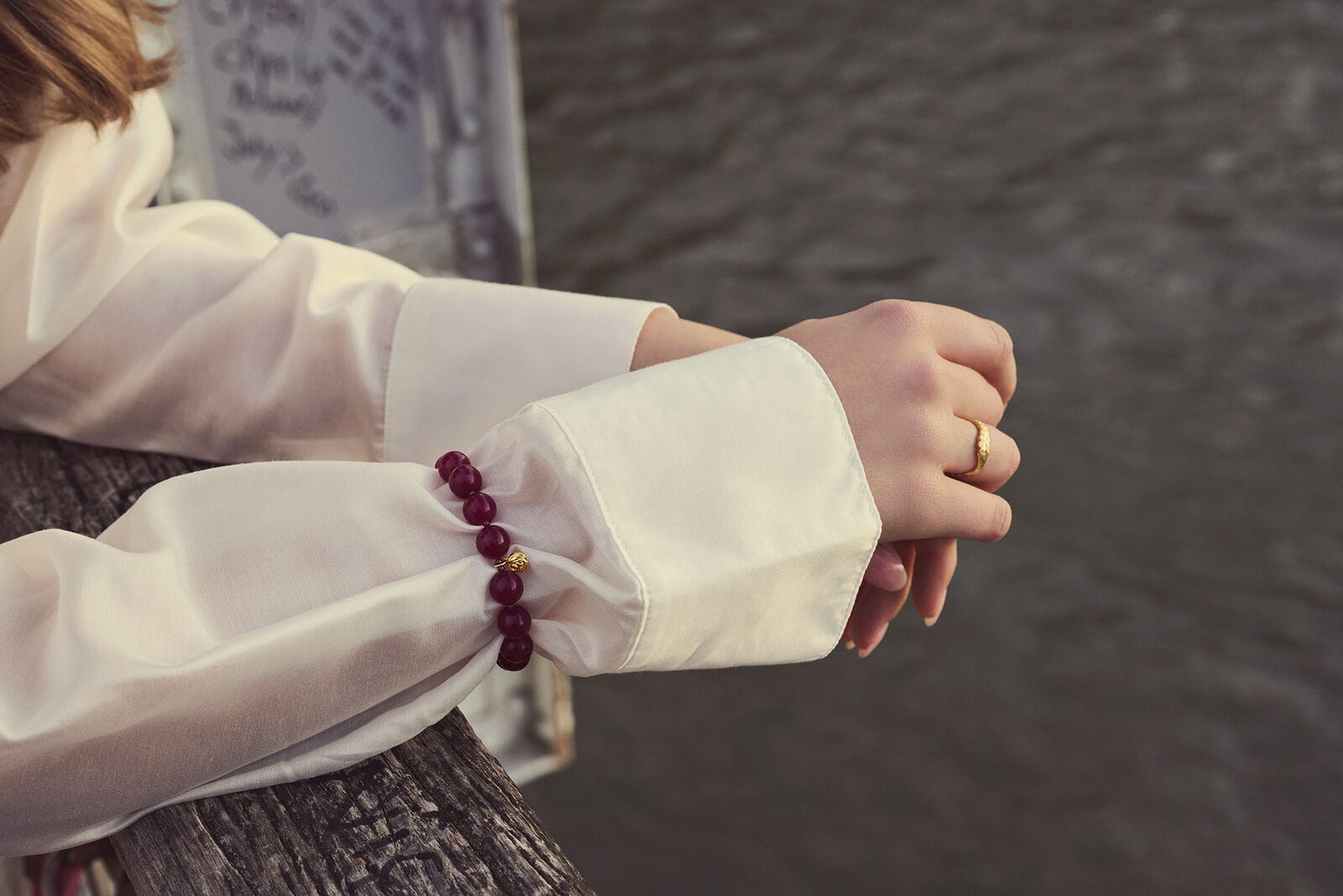 Maanesten Armbånd Shani Heart armbånd - forgyldt 8701A