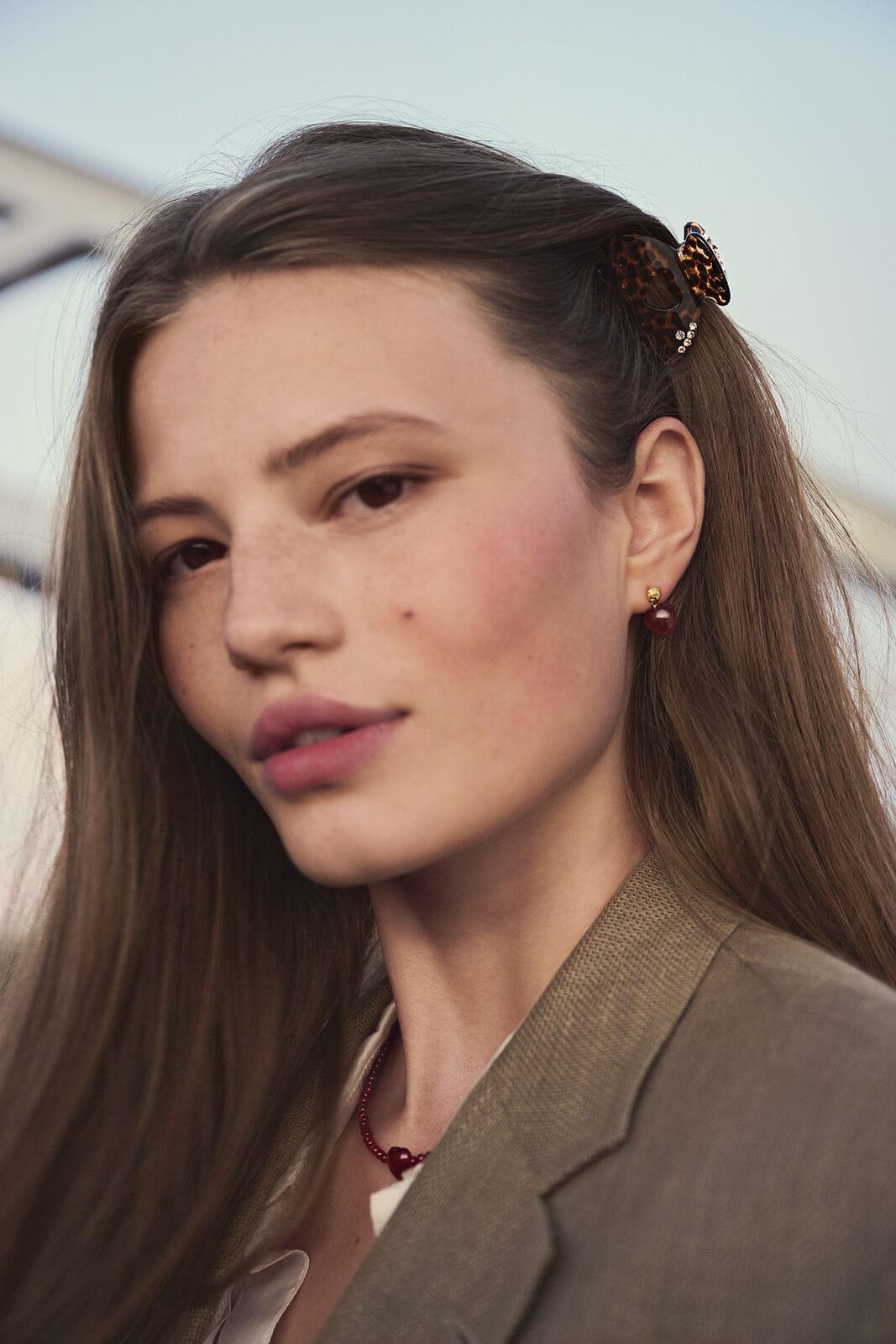 Maanesten Halskæder Sienna Heart - forgyldt 2842A