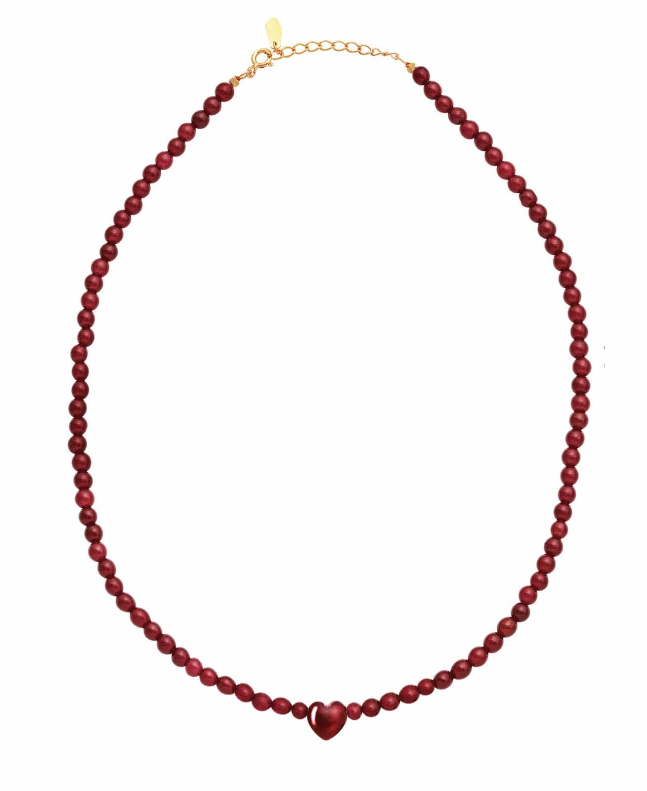 Maanesten Halskæder Sienna Heart - forgyldt 2842A