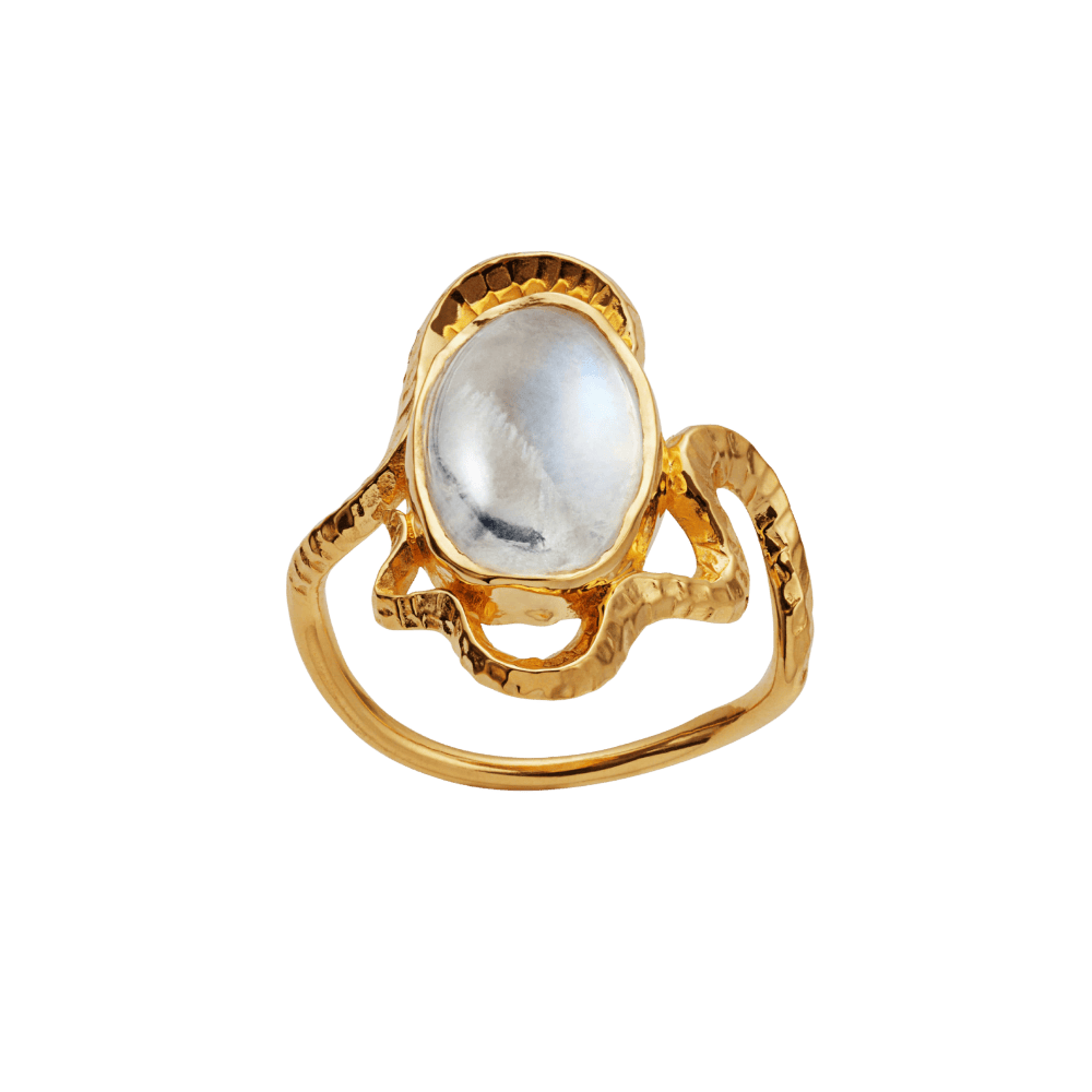 Maanesten Ringe Siren ring - Forgyldt