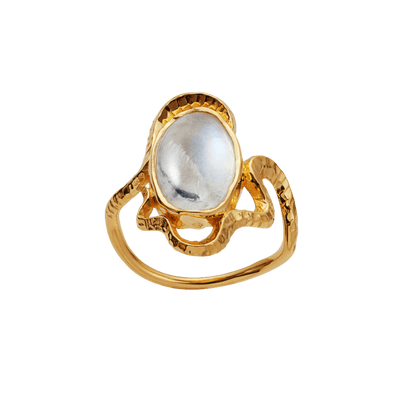 Maanesten Ringe Siren ring - Forgyldt