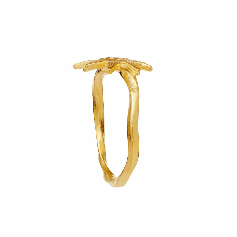 Maanesten Ringe Sonja Ring - forgyldt