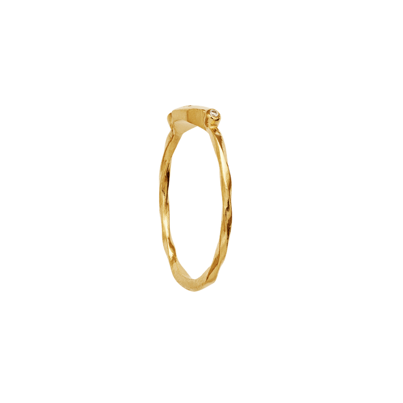 Maanesten Ringe Zoria ring - forgyldt
