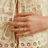 Maanesten Ringe Zoria ring - forgyldt