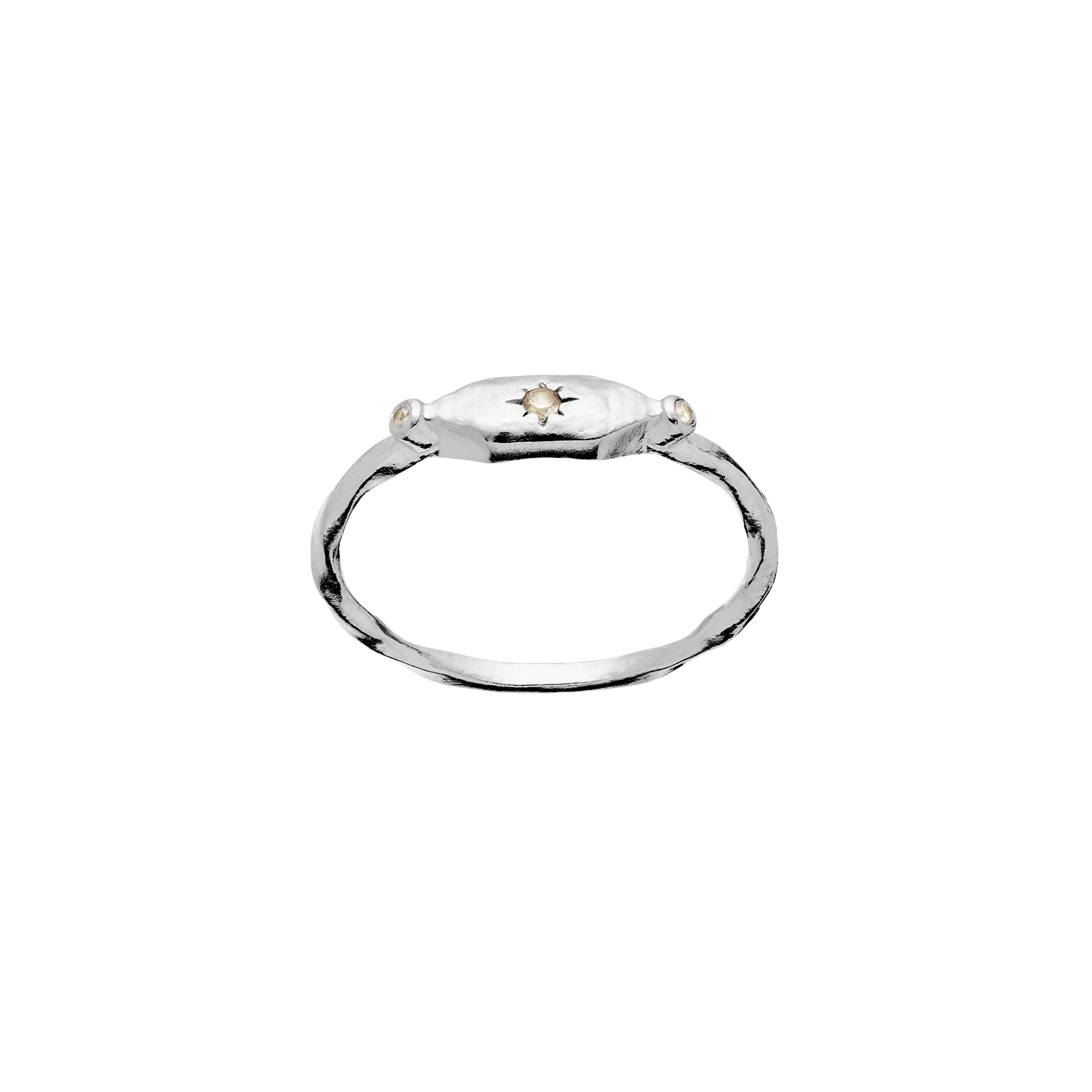 Maanesten Ringe Zoria ring - sølv