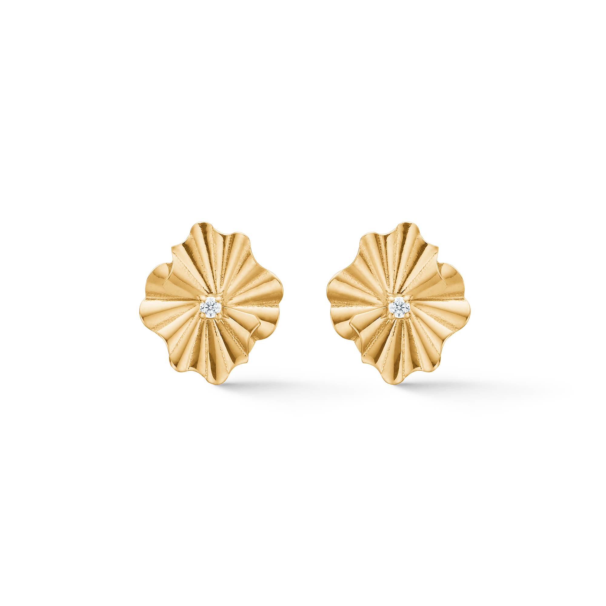 Mads Z Amelie øreringe - 8 karat 3317119