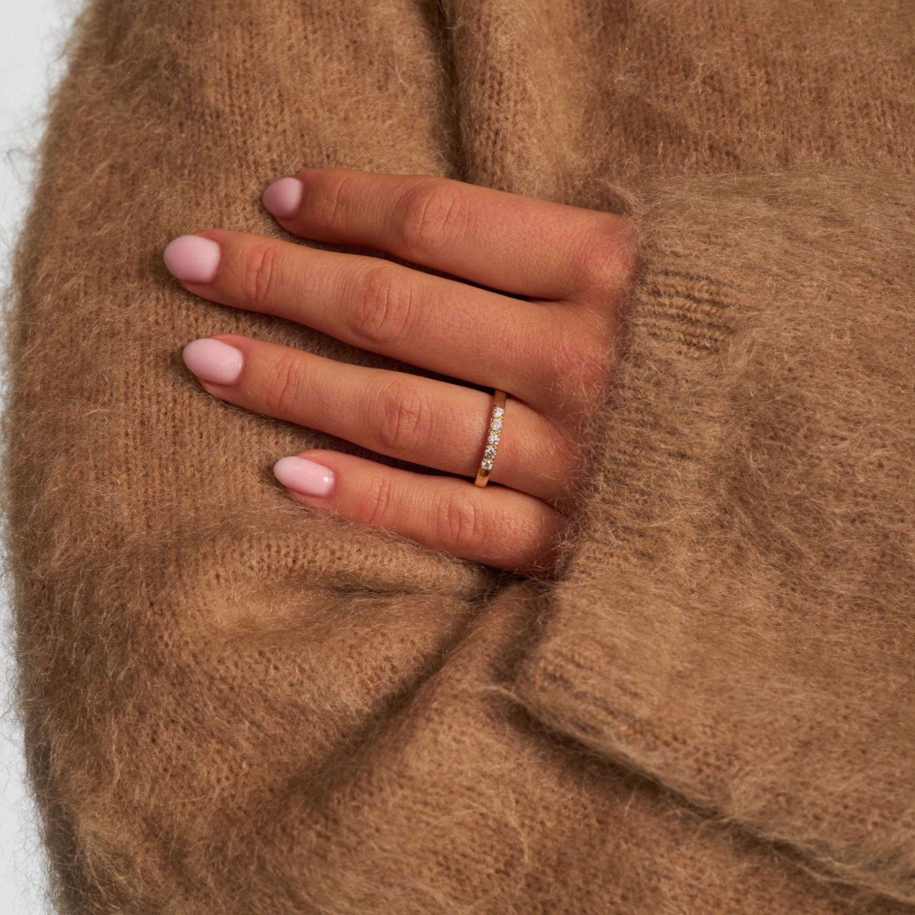 Mads Z Ringe Crown Alliance 5 x 0,04 ct. diamanter - 14 Karat