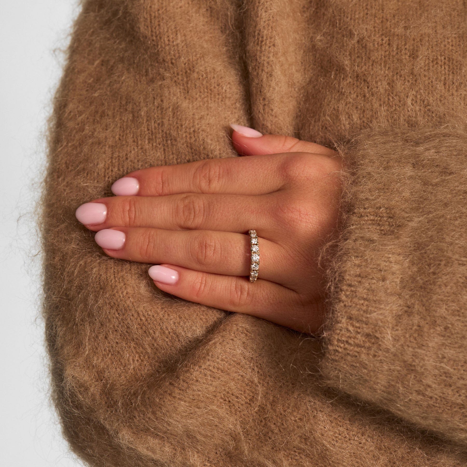 Mads Z Ringe Crown Princess ring m. 0,75 ct. diamanter - 14 Karat