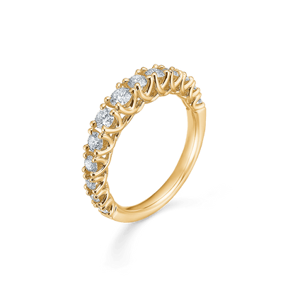 Mads Z Ringe Crown Princess ring m. 0,75 ct. W.SI - 14 kt.