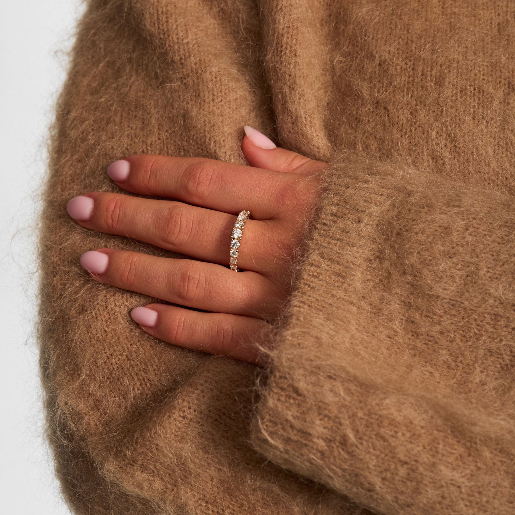 Mads Z Ringe Crown Princess ring m. 1,00 carat diamanter - 14 Karat