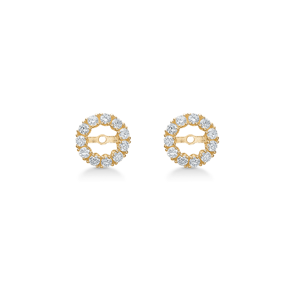 Mads Z Øreringe Crown Tiara vedhæng til ørestik 0,55 ct. W.SI - 14 kt. 1511940