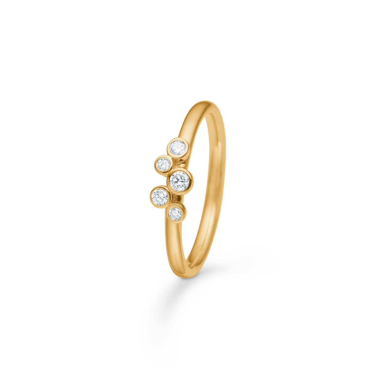 Mads Z Ringe Diamond Dew ring med 0,13 carat - 14 karat guld