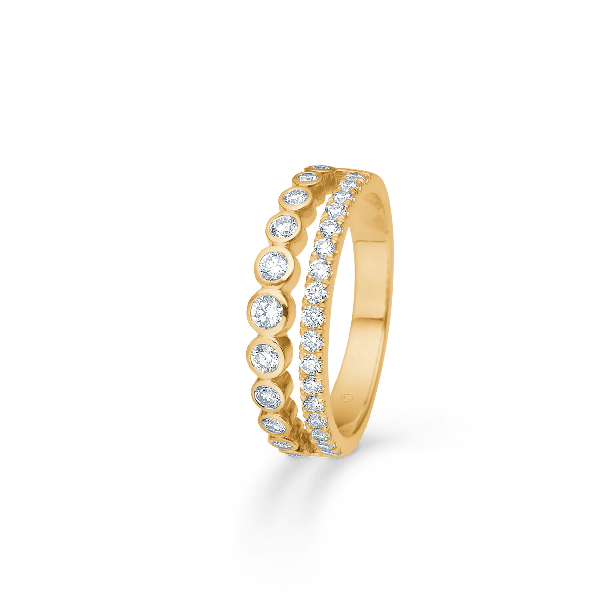 Mads Z Ringe Diamond Duet ring med 0,545 carat - 14 karat guld