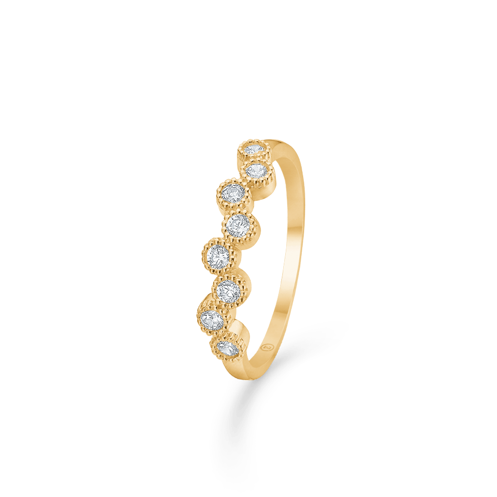 Mads Z Ringe Dido ring med zirkon - 8 kt.