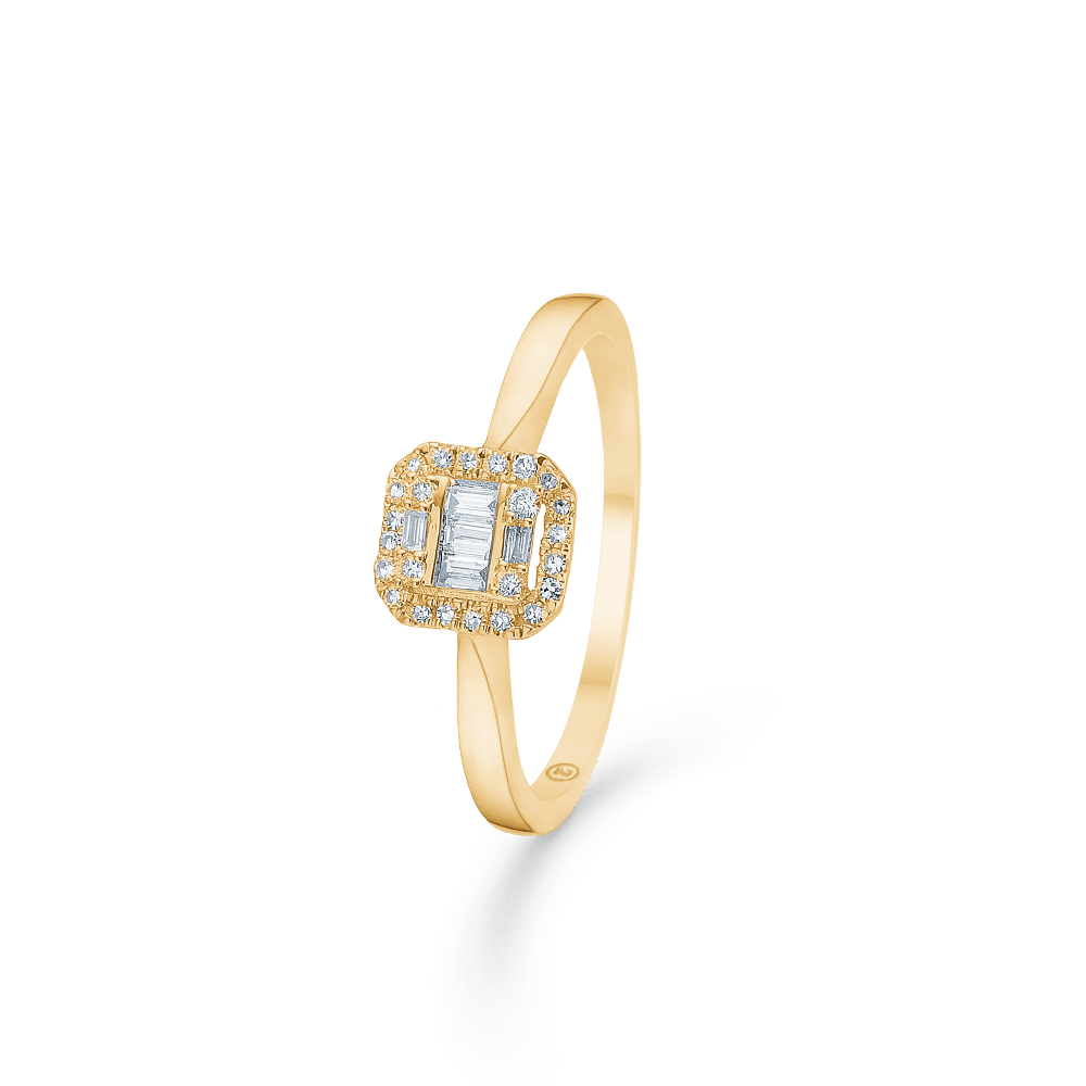 Mads Z Ringe Elizabeth ring m. 0,18 ct. W.SI - 14 kt.