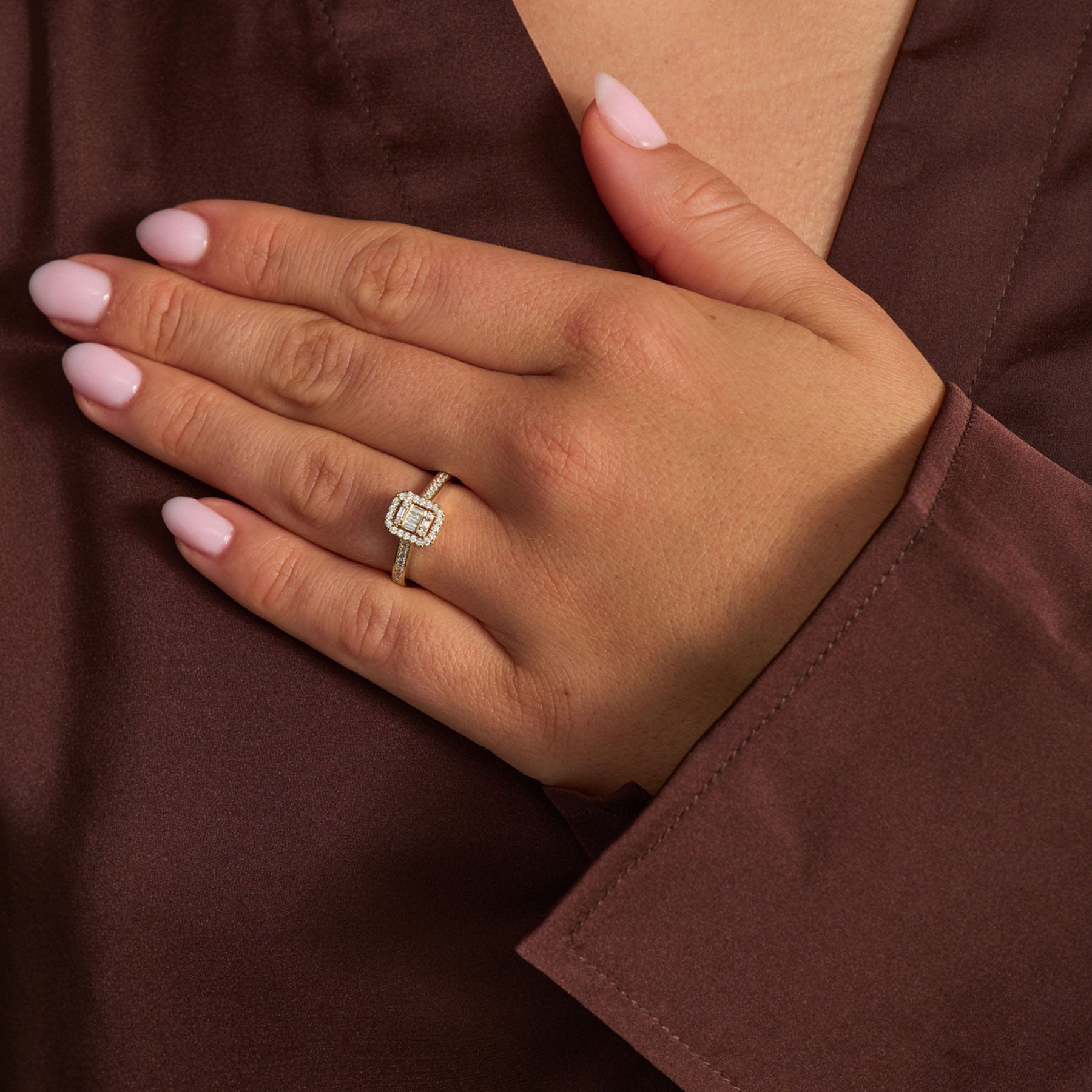 Mads Z Ringe Elizabeth ring m. 0,33 ct. W.SI - 14 Karat