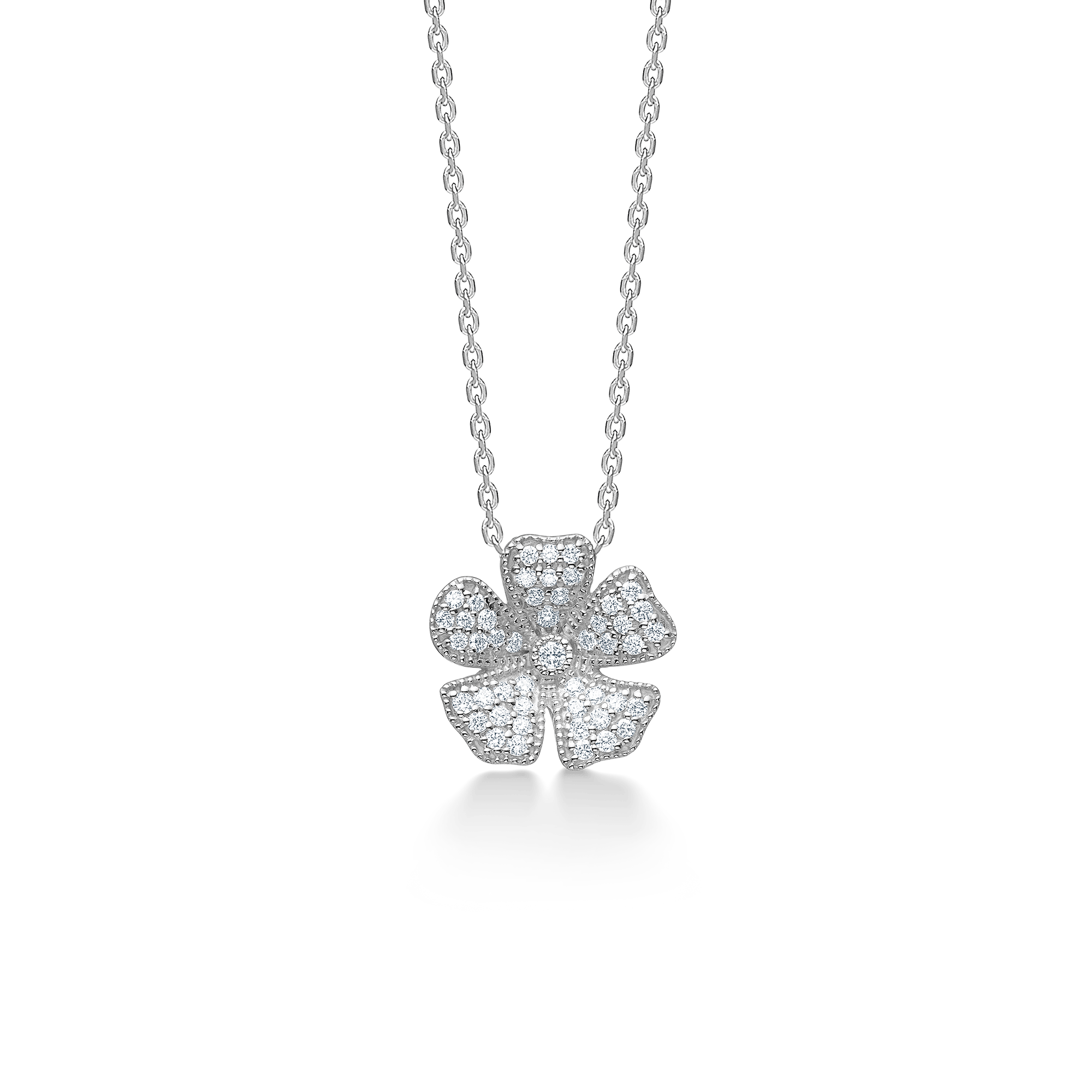 Mads Z Fleur halskæde - sølv 2127007