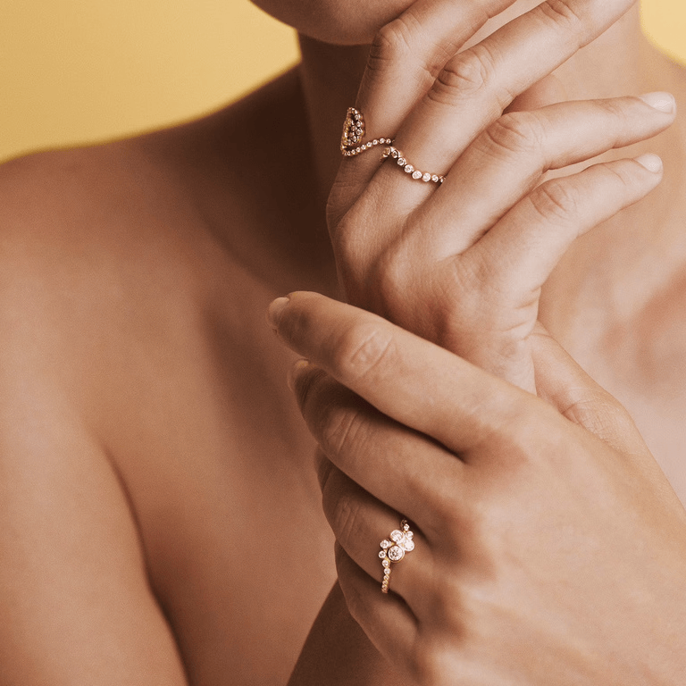 Mads Z Ringe Freya ring med 0,45 ct diamanter - 14 karat