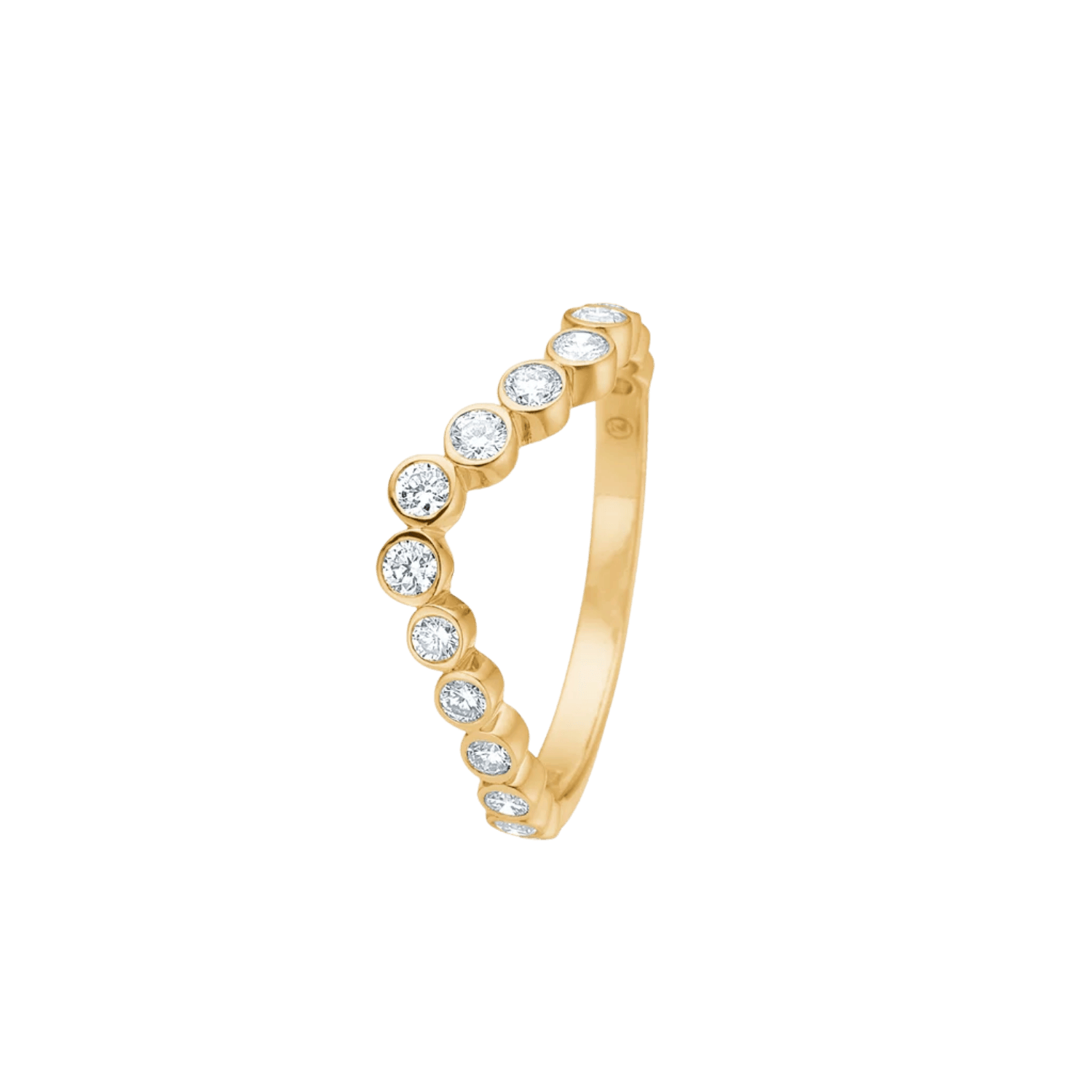 Mads Z Ringe Freya ring med diamanter 0,54 ct - 14 karat guld