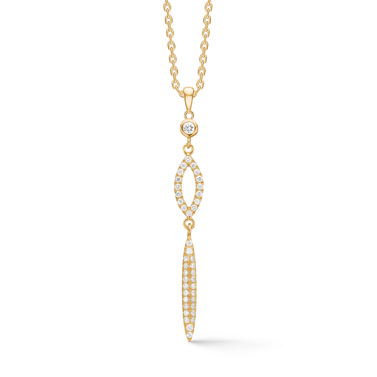 Mads Z Vedhæng Isolde vedhæng med 0,15 ct. - 14 karat 1531199