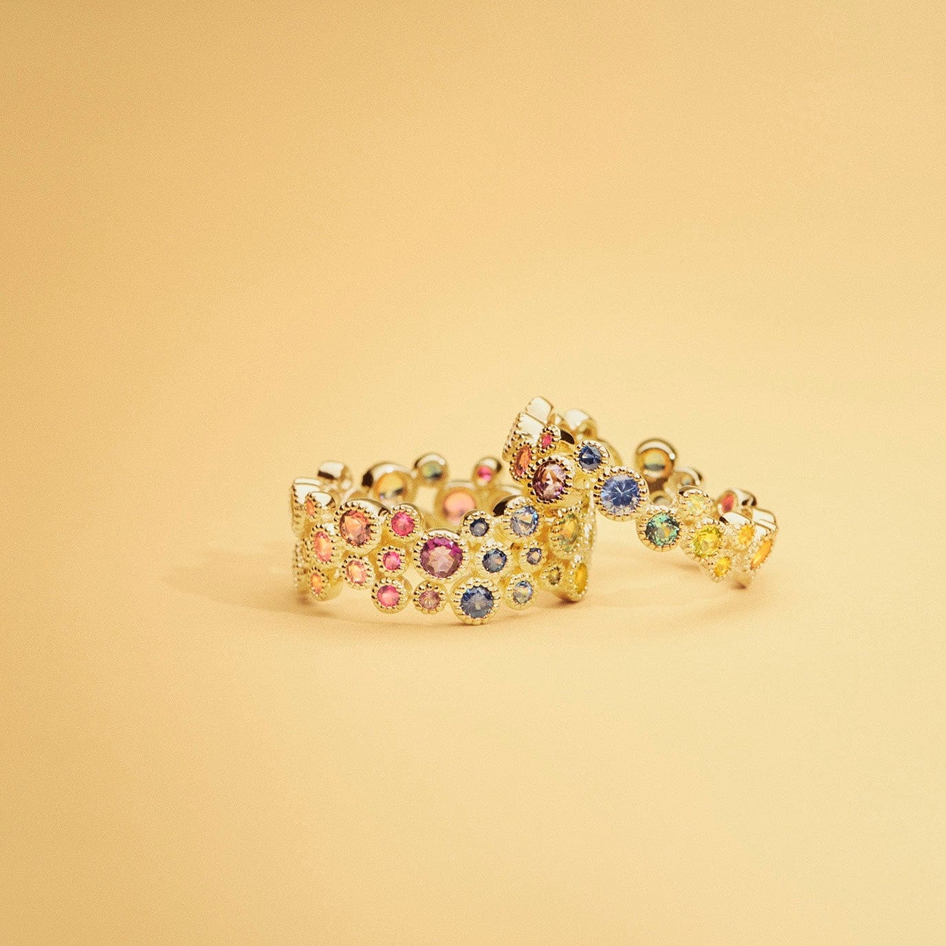 Mads Z Ringe Luxury Rainbow ring - 14 Karat