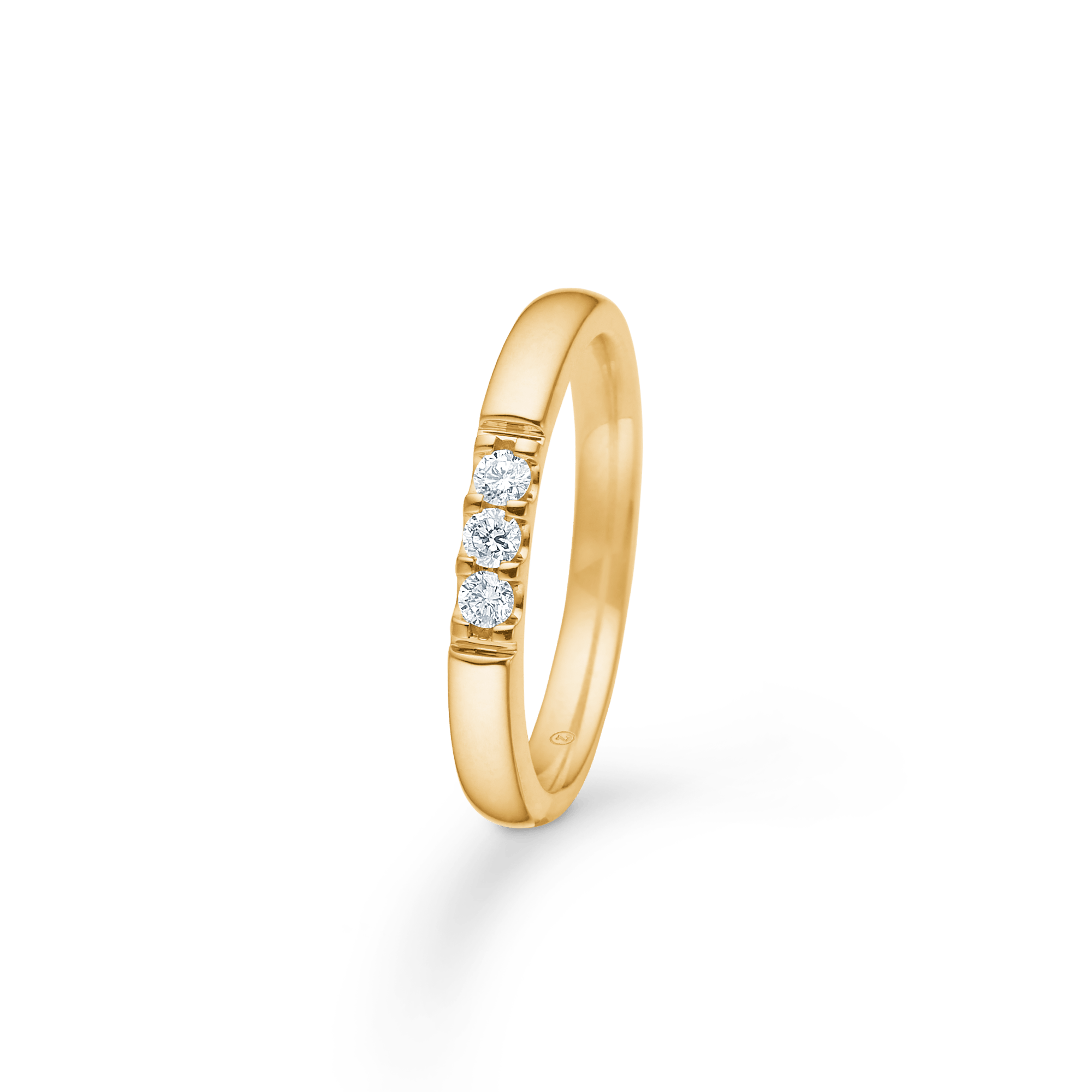 Mads Z Ophelia ring 3 x 0,04 ct. - 14 karat