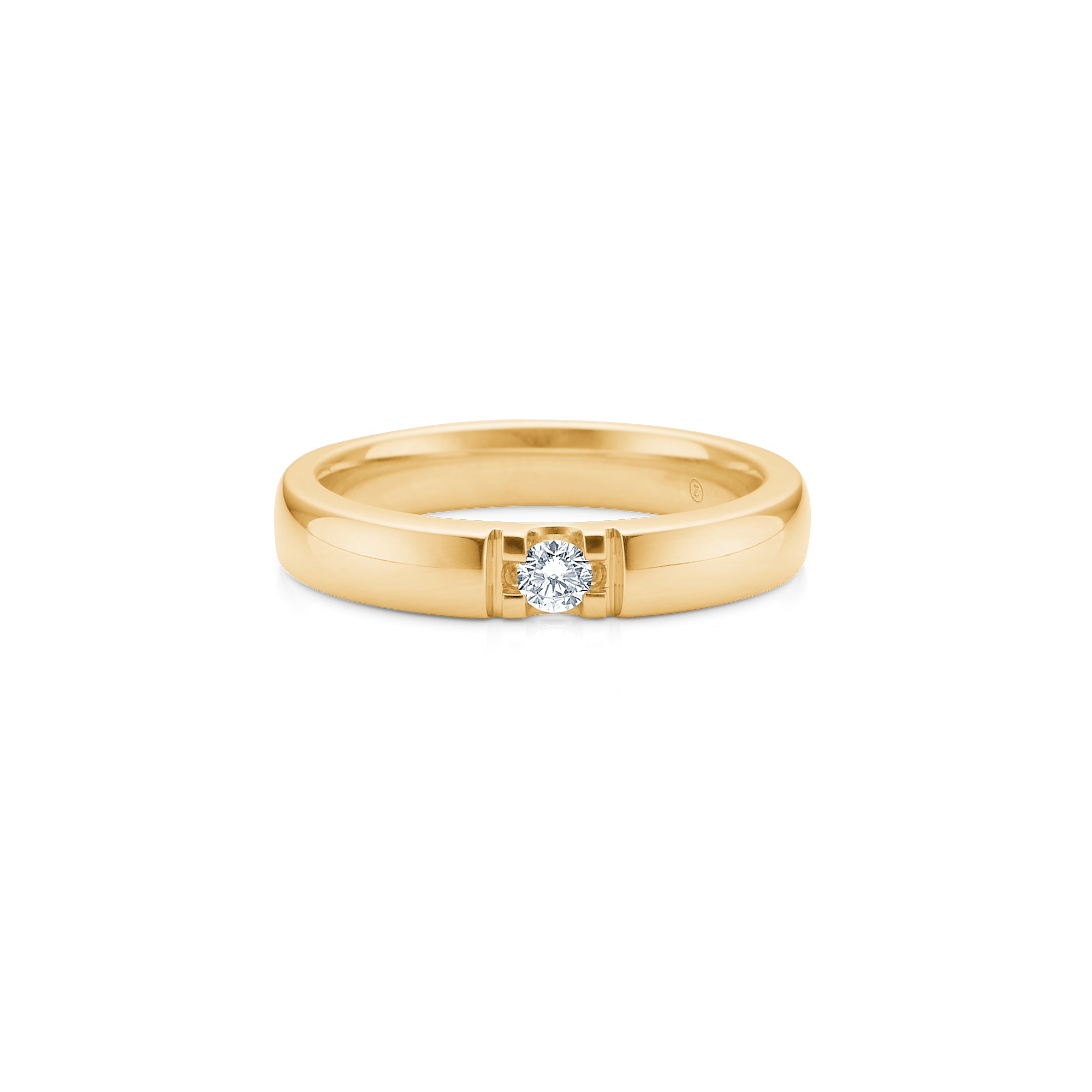 Mads Z Ophelia ring med 1 x 0,09 ct. - 14 karat
