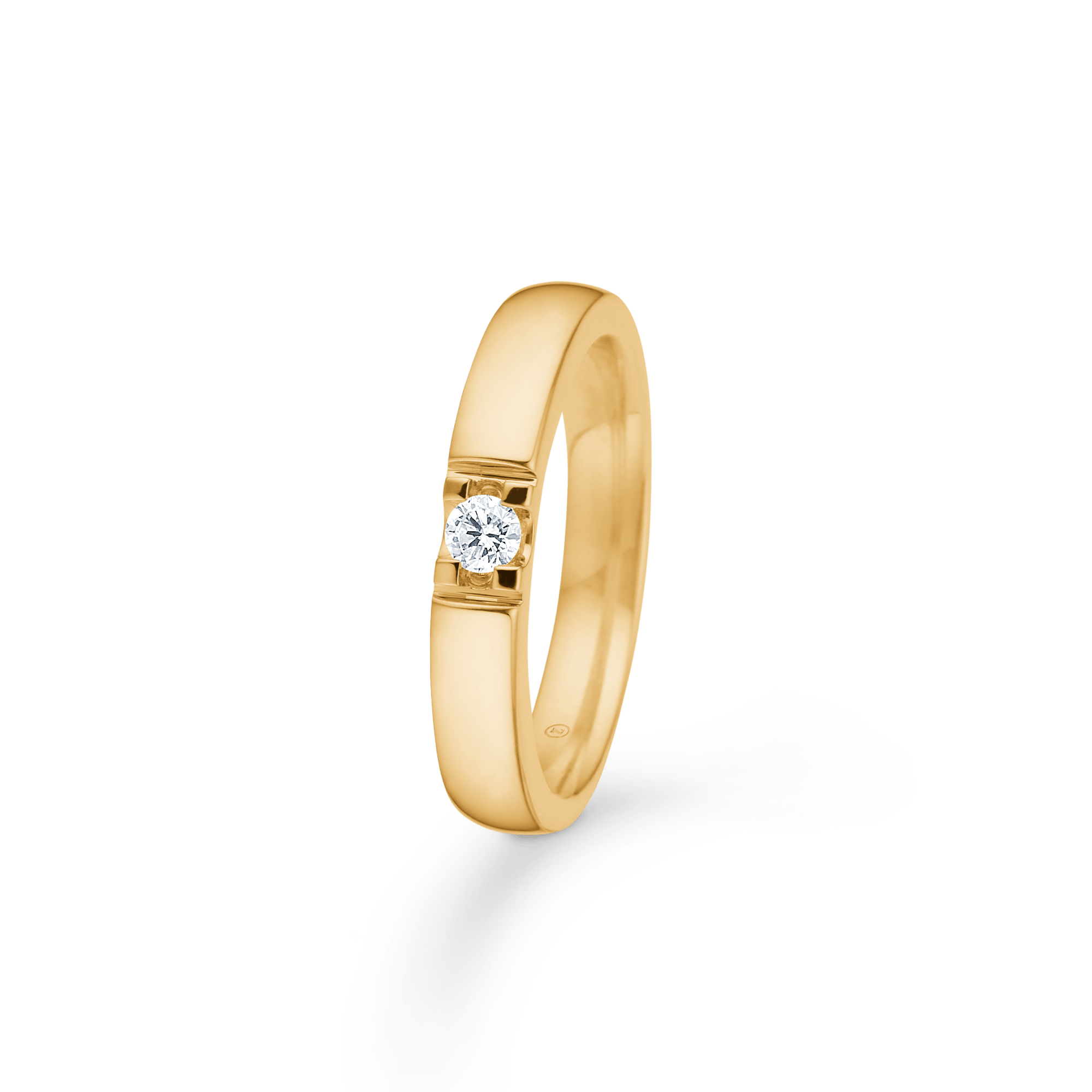 Mads Z Ophelia ring med 1 x 0,09 ct. - 14 karat