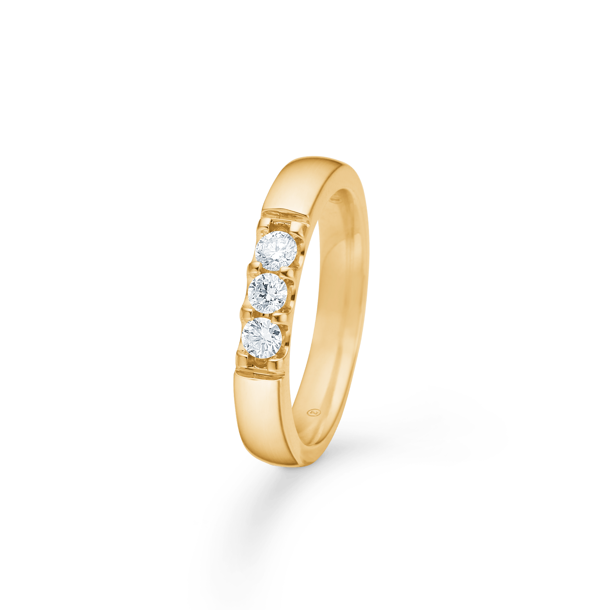 Mads Z Ophelia ring med 3 x 0,09 ct. - 14 karat