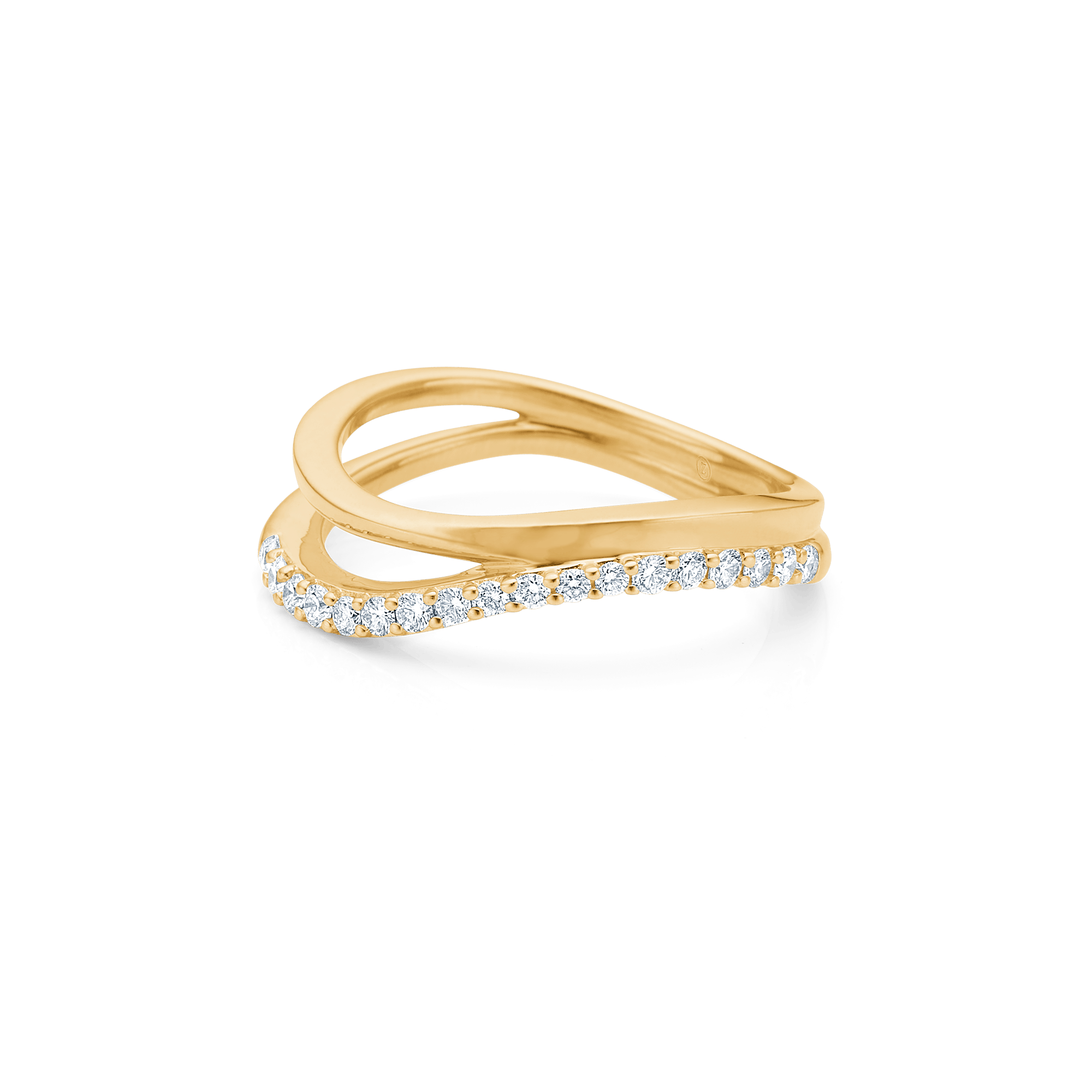 Mads Z Starline ring - 14 karat