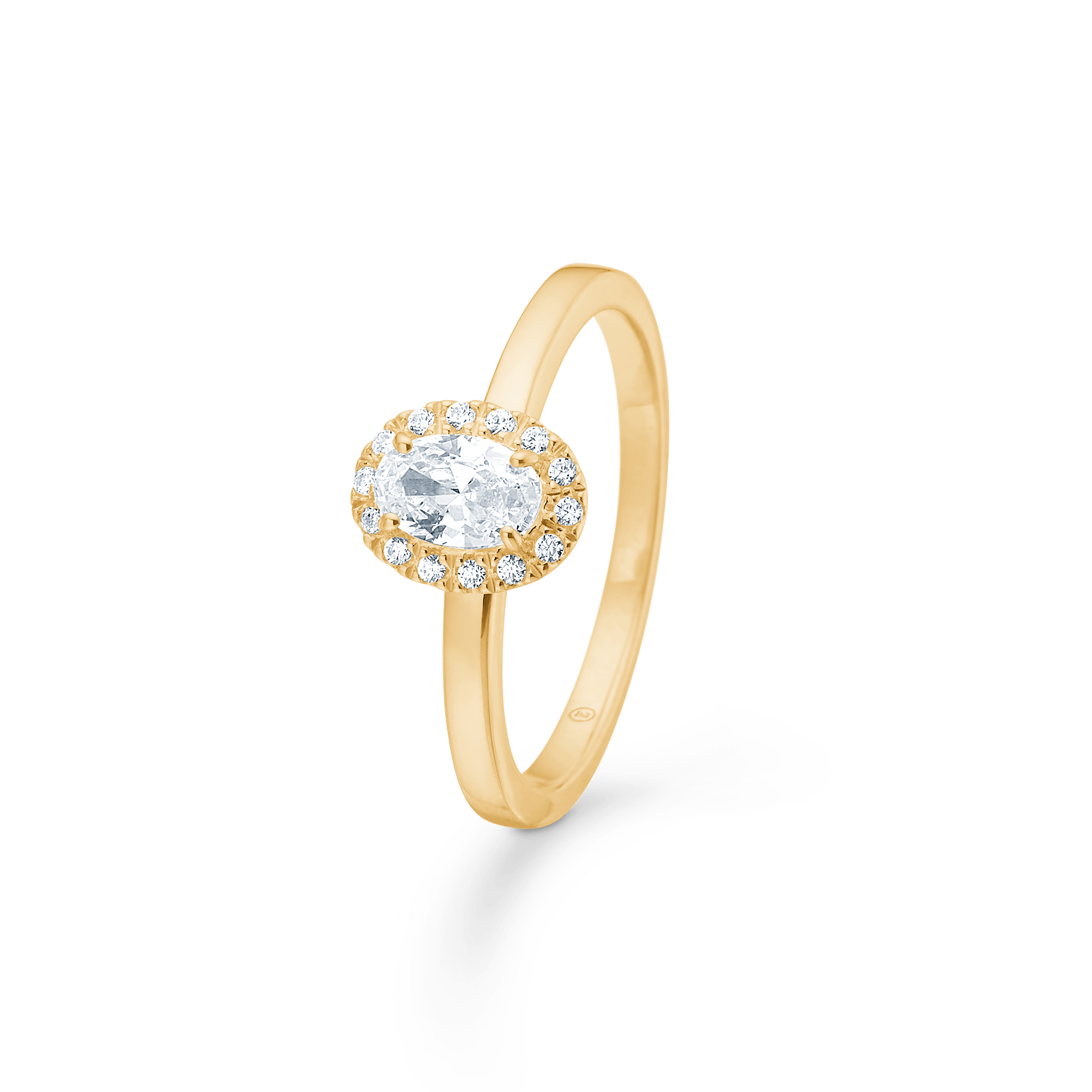 Mads Z Ringe Stellar ring med zirkon - 8 kt.