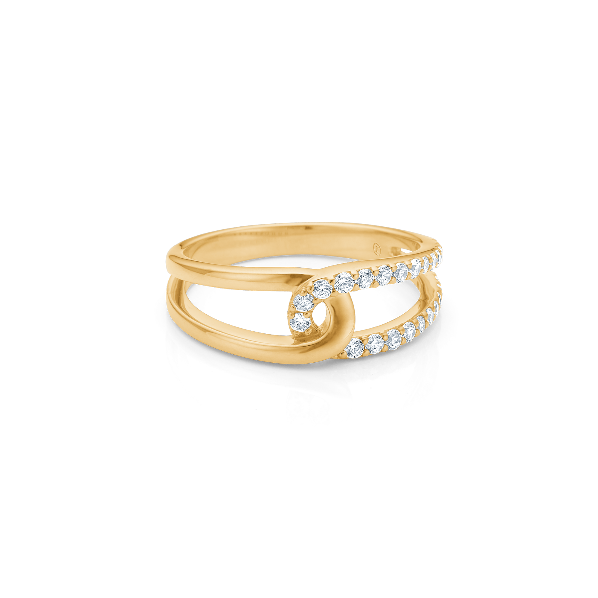 Mads Z Swoosh ring - 8 karat