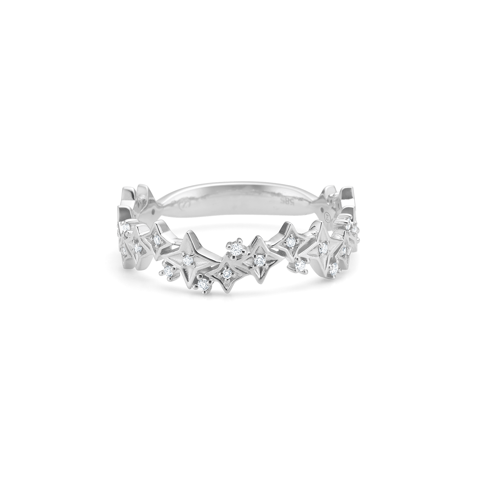 Mads Z Vesper smal ring - sølv