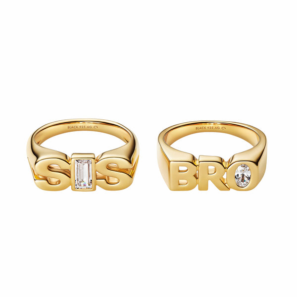 Maria Black Ringe Bro Royal Ring - forgyldt