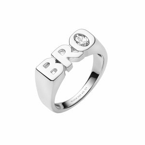 Maria Black Ringe Bro Royal Ring - sølv
